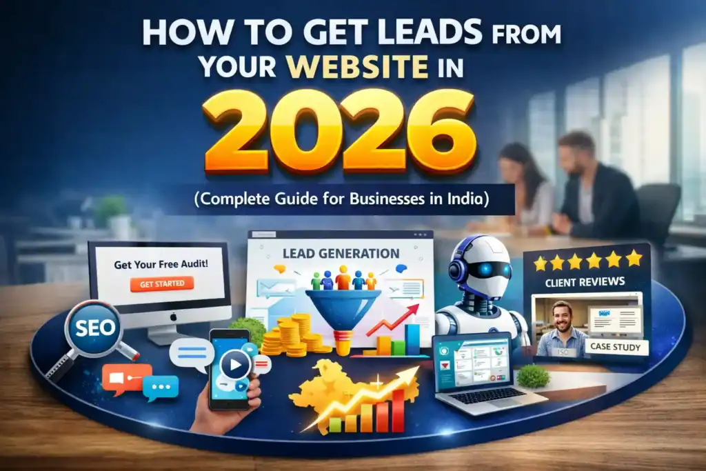 Guide to generating leads from your website in 2026 for Indian businesses.